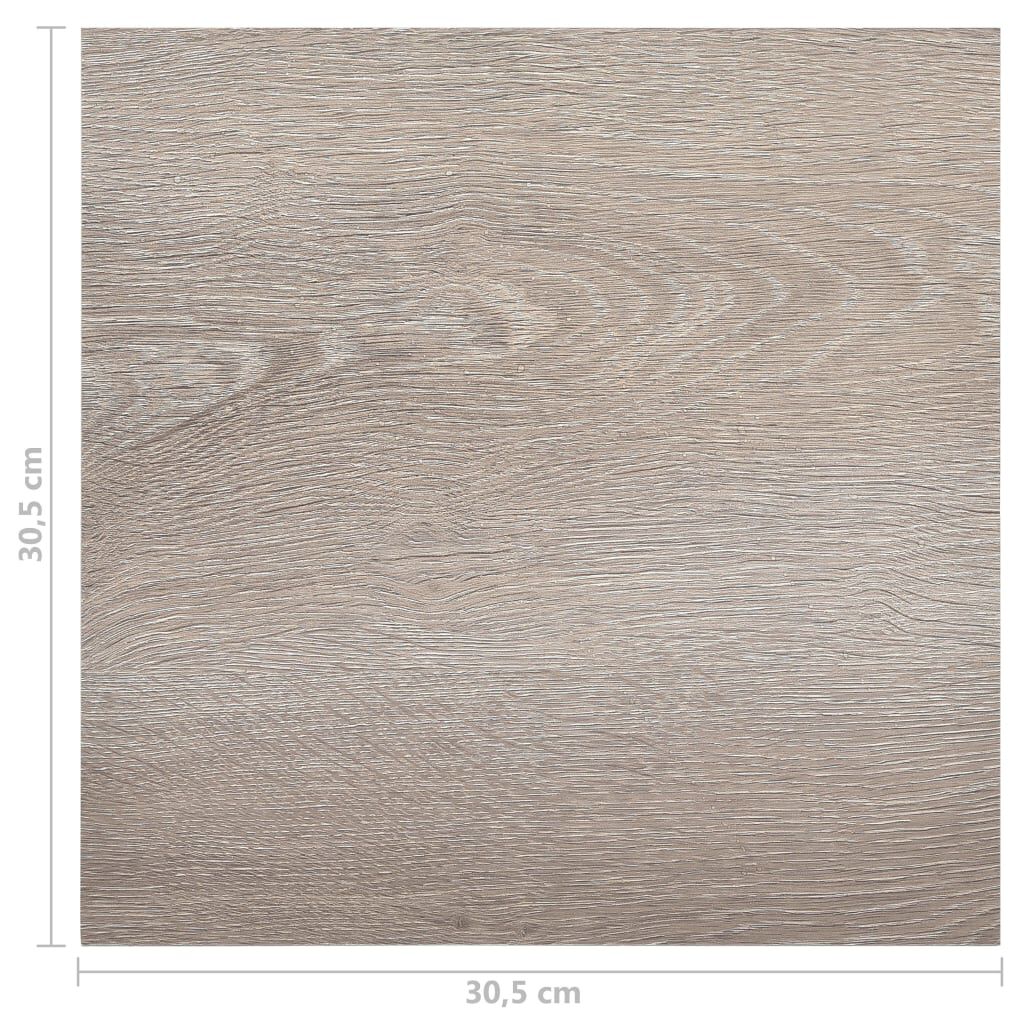 vidaXL Δάπεδο Αυτοκόλλητο Taupe 55 τεμ. 5,11 μ² από PVC