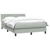 vidaXL &Kappa;&rho;&epsilon;&beta;ά&tau;&iota; Boxspring &mu;&epsilon; &Sigma;&tau;&rho;ώ&mu;&alpha; &Alpha;&nu;&omicron;&iota;&chi;&tau;ό &Gamma;&kappa;&rho;&iota; 140x210 &epsilon;&kappa;. &Beta;&epsilon;&lambda;&omicron;ύ&delta;&iota;&nu;&omicron;