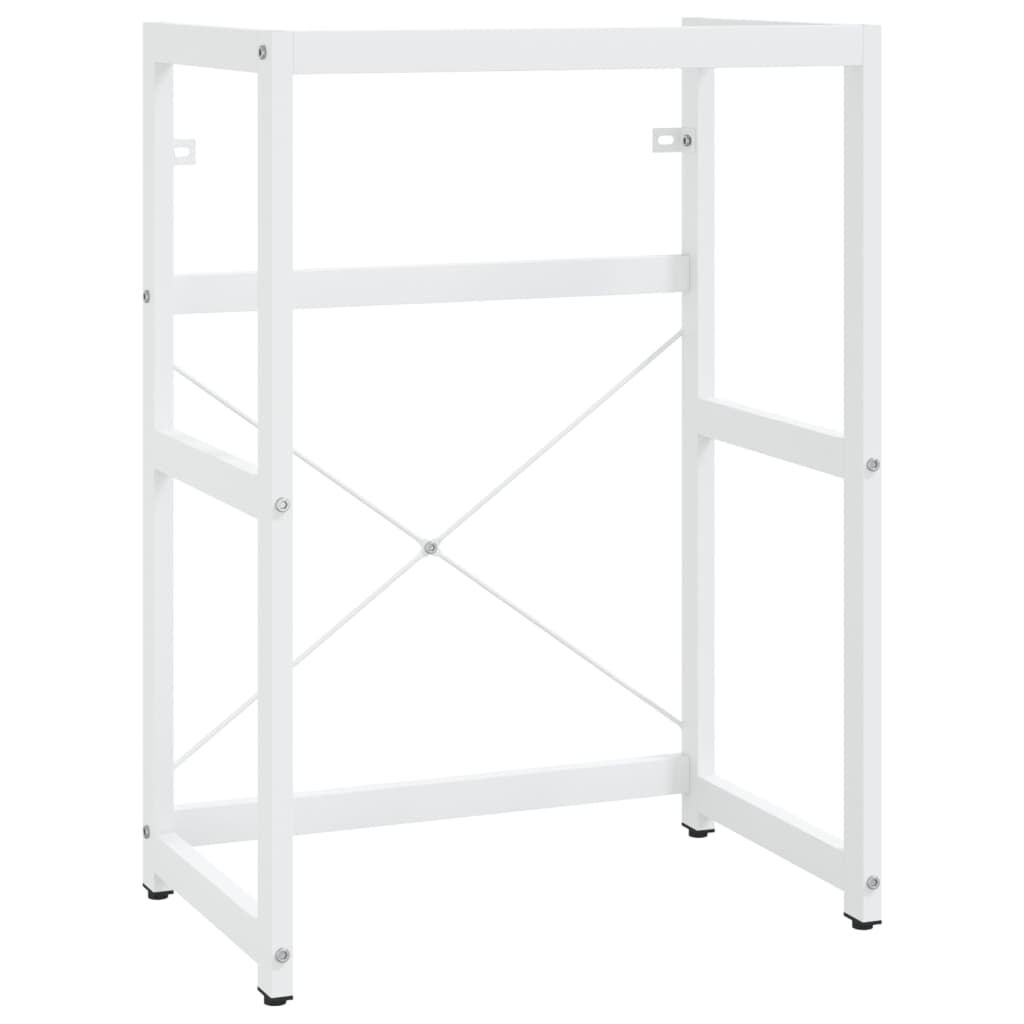 vidaXL Έπιπλο Μπάνιου Λευκό 59 x 38 x 83 εκ. Σιδερένιο