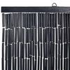vidaXL Έντομο κουρτίνα πόρτας Σκούρο γκρι 56x185 cm Μπαμπού