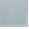 vidaXL Καθρέφτης Μπάνιου Τοίχου με LED/Αισθητήρα Κίνησης 80 x 60 εκ.