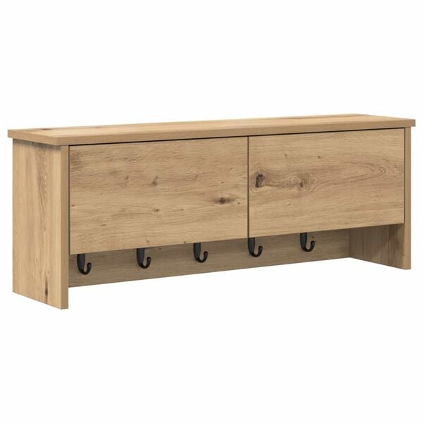 vidaXL &Tau;&omicron;ί&chi;&omicron;&upsilon; &Kappa;&rho;&epsilon;&mu;ά&sigma;&tau;&rho;&alpha; Artisan Oak 80 x 20 x 30 cm &Epsilon;&pi;&epsilon;&xi;&epsilon;&rho;&gamma;&alpha;&sigma;&mu;έ&nu;&omicron; &xi;ύ&lambda;&omicron;