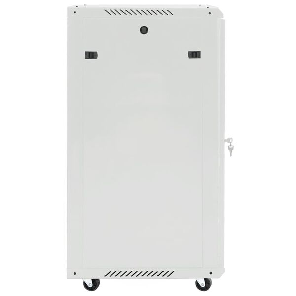 vidaXL Καμπίνα Δικτύου 15U 19" IP20 Γκρι 60x45x86 εκ.