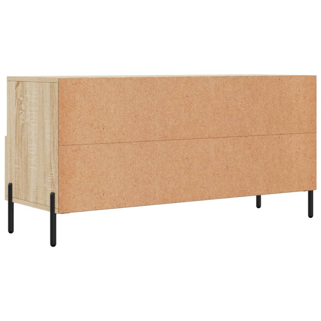 vidaXL Έπιπλο Τηλεόρασης Sonoma Δρυς 102 x 36 x 50 εκ. Επεξεργ. Ξύλο