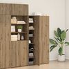 vidaXL Highboard 2 pcs Artisan Oak 30 x 42,5 x 185 &epsilon;&kappa;