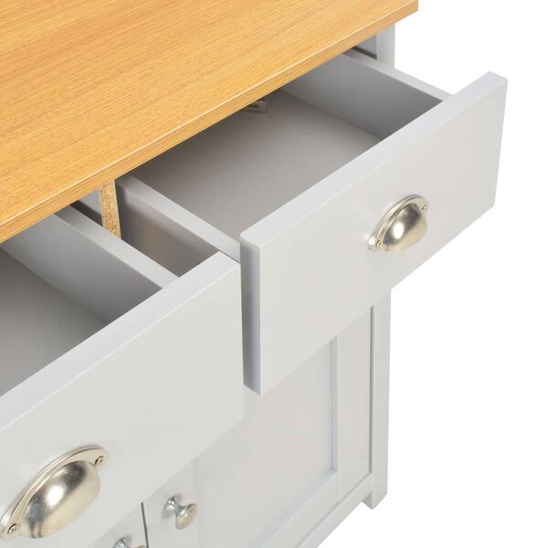 vidaXL Μπουφές Γκρι 79 x 35 x 81 εκ.