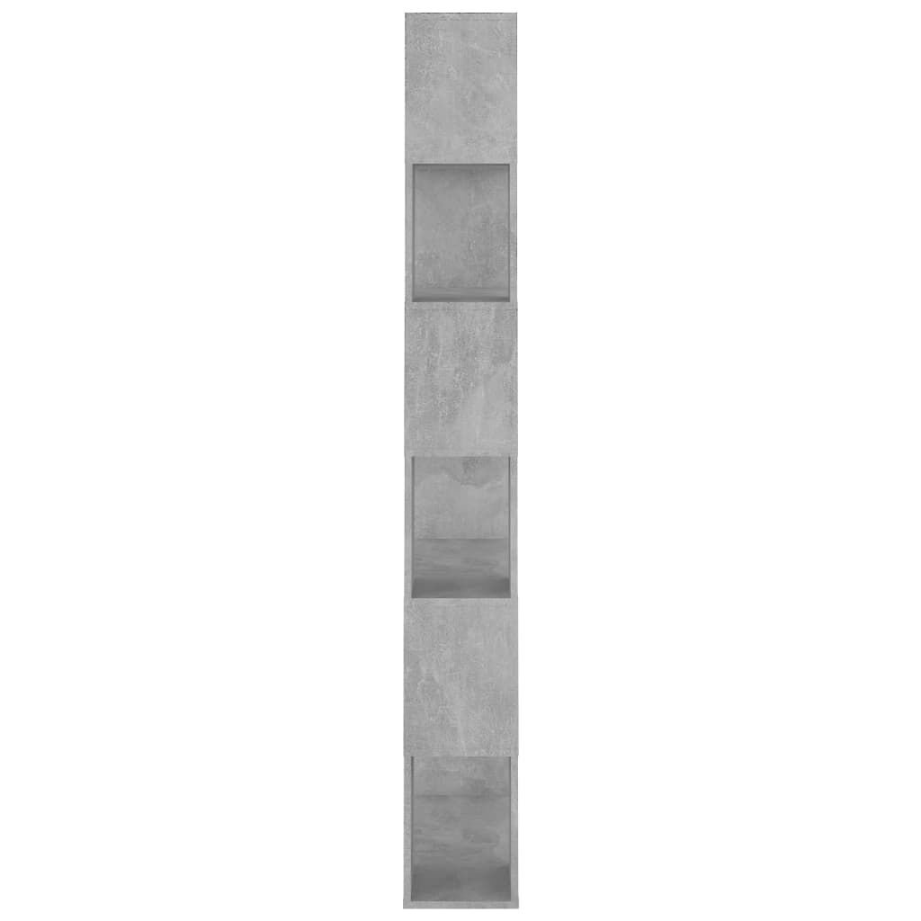 vidaXL Βιβλιοθήκη/Διαχωρισ. Χώρου Γκρι Σκυρ. 80x24x186 εκ. Επεξ. Ξύλο