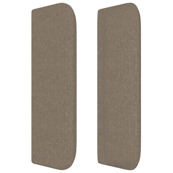 vidaXL &Kappa;&epsilon;&phi;&alpha;&lambda;ά&rho;&iota; &mu;&epsilon; &Pi;&tau;&epsilon;&rho;ύ&gamma;&iota;&alpha; Taupe 163x16x78/88 &epsilon;&kappa;. &Upsilon;&phi;&alpha;&sigma;&mu;ά&tau;&iota;&nu;&omicron;