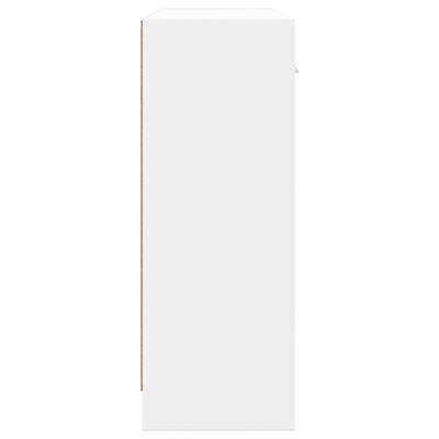 vidaXL Μπουφές Λευκός 91 x 28 x 75 εκ. από Επεξεργασμένο Ξύλο