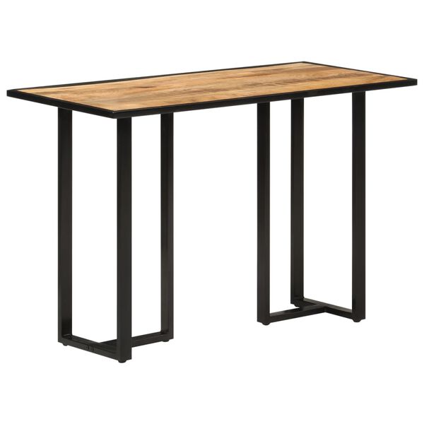 vidaXL Τραπεζαρία 110 x 55 x 75,5 εκ. από Μασίφ Ξύλο Μάνγκο