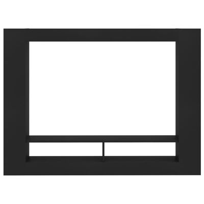 vidaXL Έπιπλο Τηλεόρασης Μαύρο 152 x 22 x 113 εκ. από Μοριοσανίδα