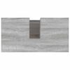 vidaXL Ντουλάπι Μπάνιου Γκρι Sonoma 65x33x60 εκ. Επεξεργασμένο Ξύλο