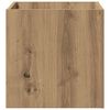 vidaXL Κουτί γλάστρας Artisan Oak 40x40x40 cm Κατασκευασμένο ξύλο