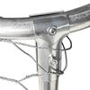 vidaXL Κλουβί Σκύλου Εξωτερικού Χώρου 400 x 100 x 150 εκ. με Στέγαστρο