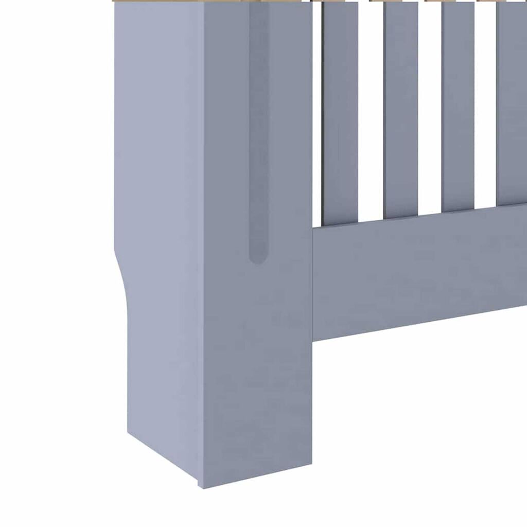 vidaXL Καπάκι Καλοριφέρ 2 pcs Γκρι 172 x 19 x 81.5 cm