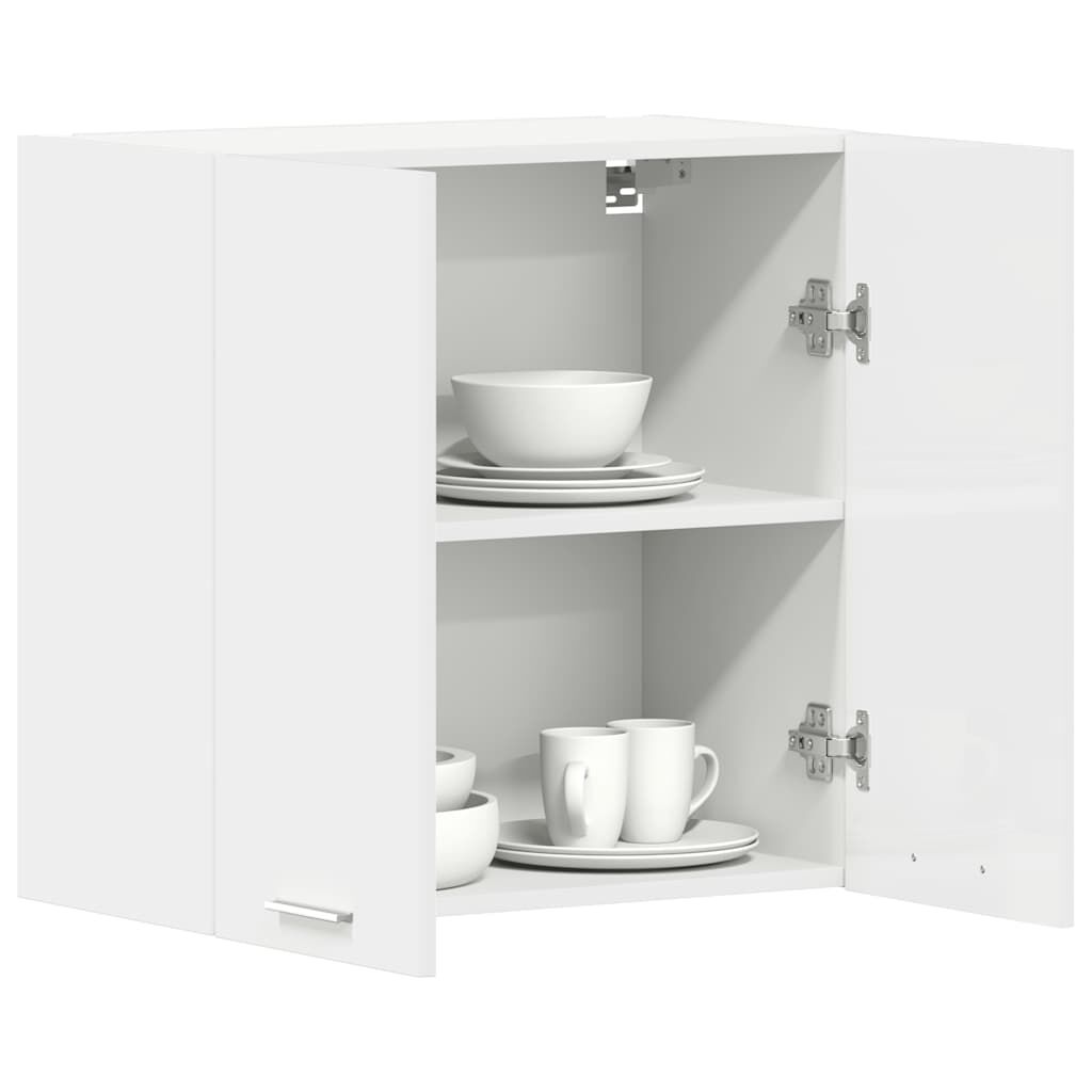 vidaXL Ντουλάπι Κρεμαστό Lyon Γυαλιστερό Λευκό 60x31x60εκ. από