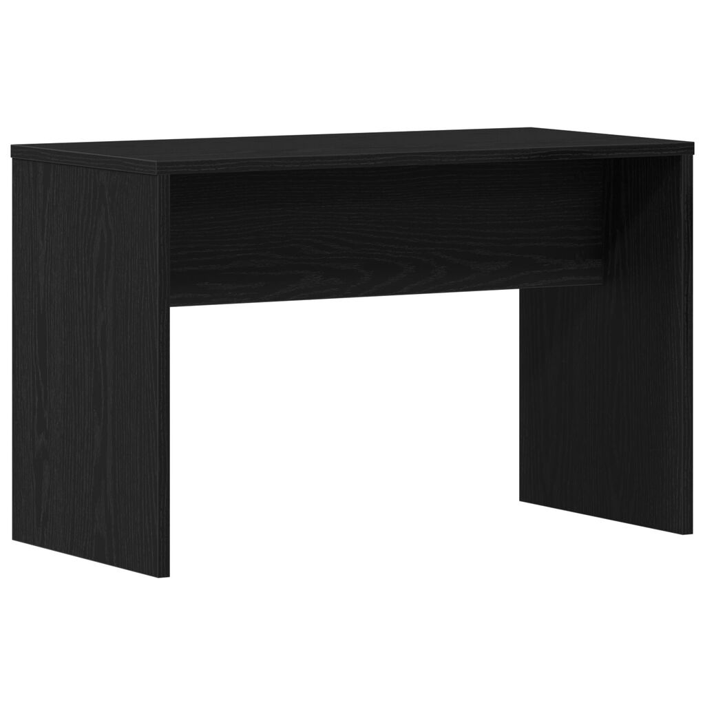 vidaXL Καρέκλα Ντύσιμου Μαύρη Δρυ 70x35x45 cm MDF