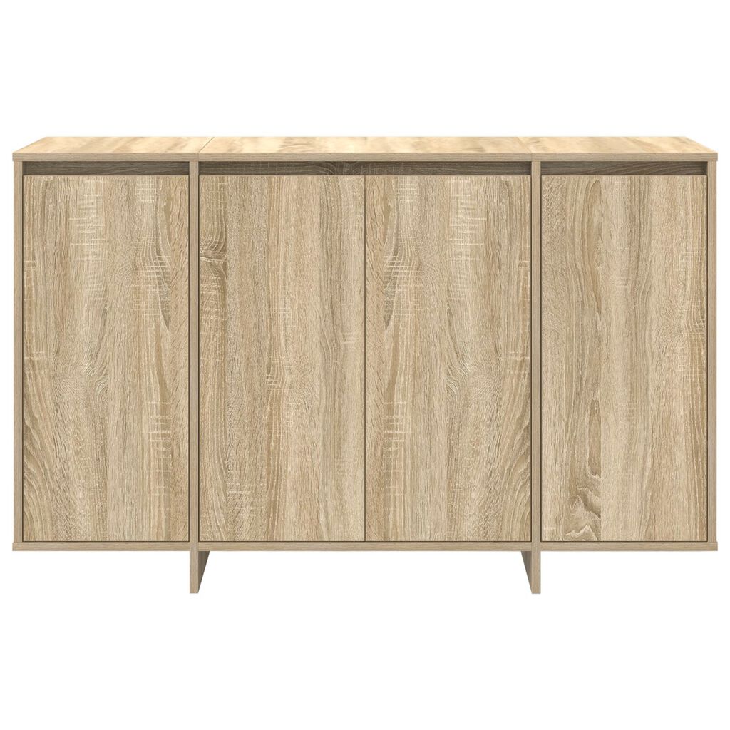 vidaXL Πλευρικό Γραφείο Sonoma Oak Sonoma Oak Επεξεργασμένο ξύλο