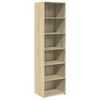 vidaXL &Nu;&tau;&omicron;&upsilon;&lambda;ά&pi;&iota; Sonoma &delta;&rho;&upsilon;&sigmaf; 50x41x185 &epsilon;&kappa;. &alpha;&pi;ό &Epsilon;&pi;&epsilon;&xi;&epsilon;&rho;&gamma;&alpha;&sigma;&mu;έ&nu;&omicron; &Xi;ύ&lambda;&omicron;