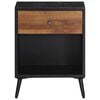 vidaXL Κομοδίνο 40 x 30 x 50 εκ. από Μασίφ Ξύλο Teak