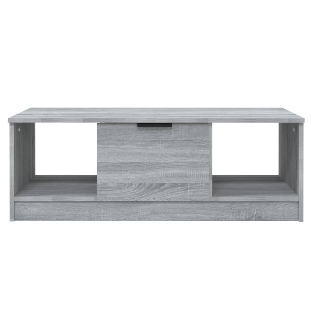 vidaXL Τραπεζάκι Σαλονιού Γκρι Sonoma 102x50x36 εκ. Επεξεργασμένο Ξύλο
