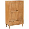 vidaXL Highboard &Alpha;&nu;&omicron;&iota;&chi;&tau;ό &kappa;&alpha;&phi;έ 60 x 33 x 100 &epsilon;&kappa;. &Mu;&alpha;&sigma;ί&phi; &xi;ύ&lambda;&omicron; &mu;ά&nu;&gamma;&kappa;&omicron;