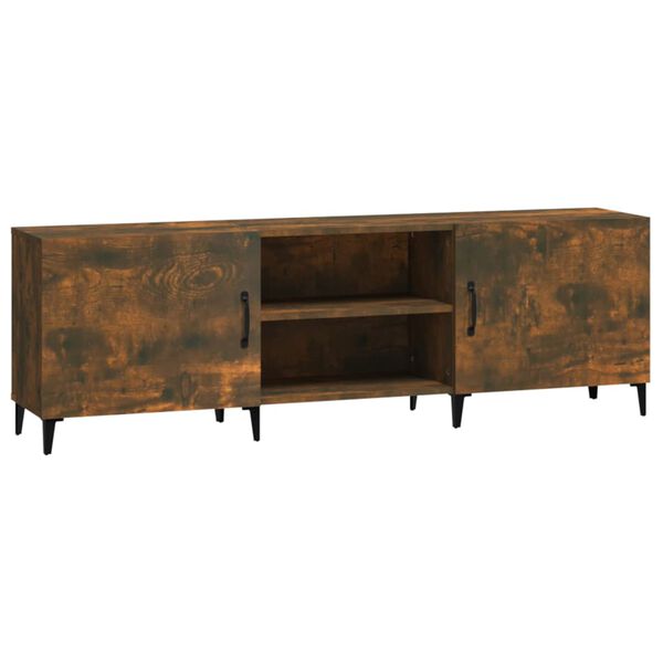 vidaXL Έπιπλο Τηλεόρασης Καπνιστή Δρυς 150x30x50 εκ. Επεξ. Ξύλο