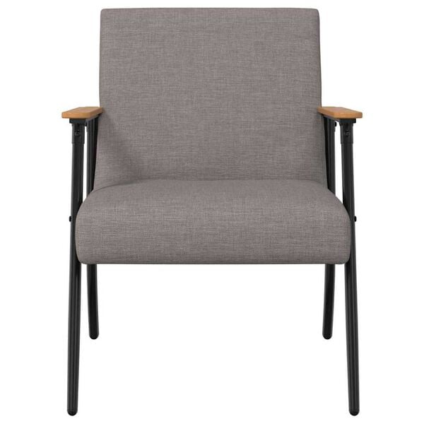 vidaXL Πολυθρόνα Taupe 59 x 75 x 78 εκ ύφασμα