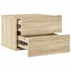 vidaXL Κομοδίνο Χρώμα Sonoma Δρυς 40 x 30 x 30 εκ. από Μοριοσανίδα