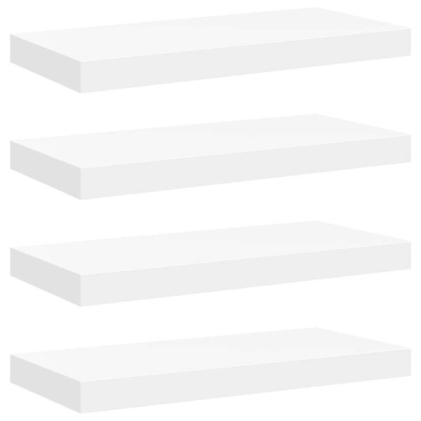 vidaXL &Rho;ά&phi;&iota;&alpha; &Tau;&omicron;ί&chi;&omicron;&upsilon; 4 &tau;&epsilon;&mu;. &Lambda;&epsilon;&upsilon;&kappa;ά 50 x 23 x 3,8 &epsilon;&kappa;. MDF