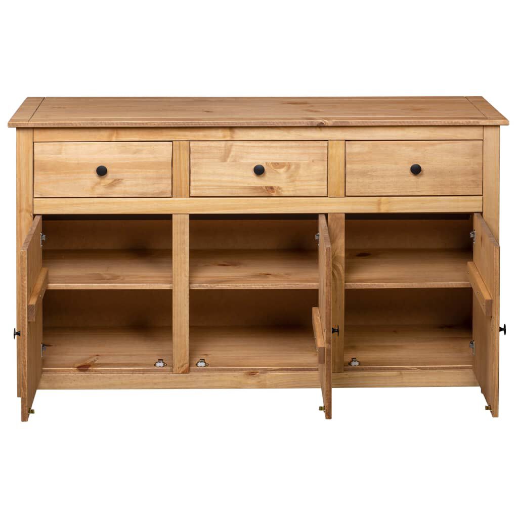 vidaXL Μπουφές 135 x 40 x 80 εκ. από Μασίφ Ξύλο Πεύκου Σειρά Panama