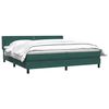 vidaXL &Kappa;&rho;&epsilon;&beta;ά&tau;&iota; Boxspring &mu;&epsilon; &Sigma;&tau;&rho;ώ&mu;&alpha; &Sigma;&kappa;&omicron;ύ&rho;&omicron; &Pi;&rho;ά&sigma;&iota;&nu;&omicron; 200x210&epsilon;&kappa;. &Beta;&epsilon;&lambda;&omicron;ύ&delta;&iota;&nu;&omicron;