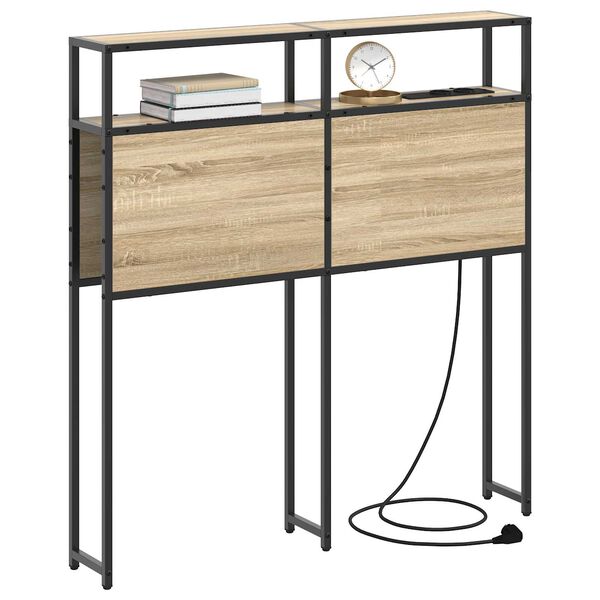 vidaXL Κεφαλάρι Αποθήκης Sonoma Oak 100 εκ. Επεξεργασμένο ξύλο