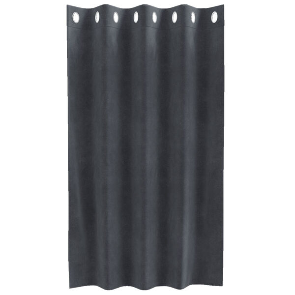 vidaXL Κουρτίνες με κουρτίνες 2 pcs Ανοιχτό γκρι 140 x 140 cm Βελούδο