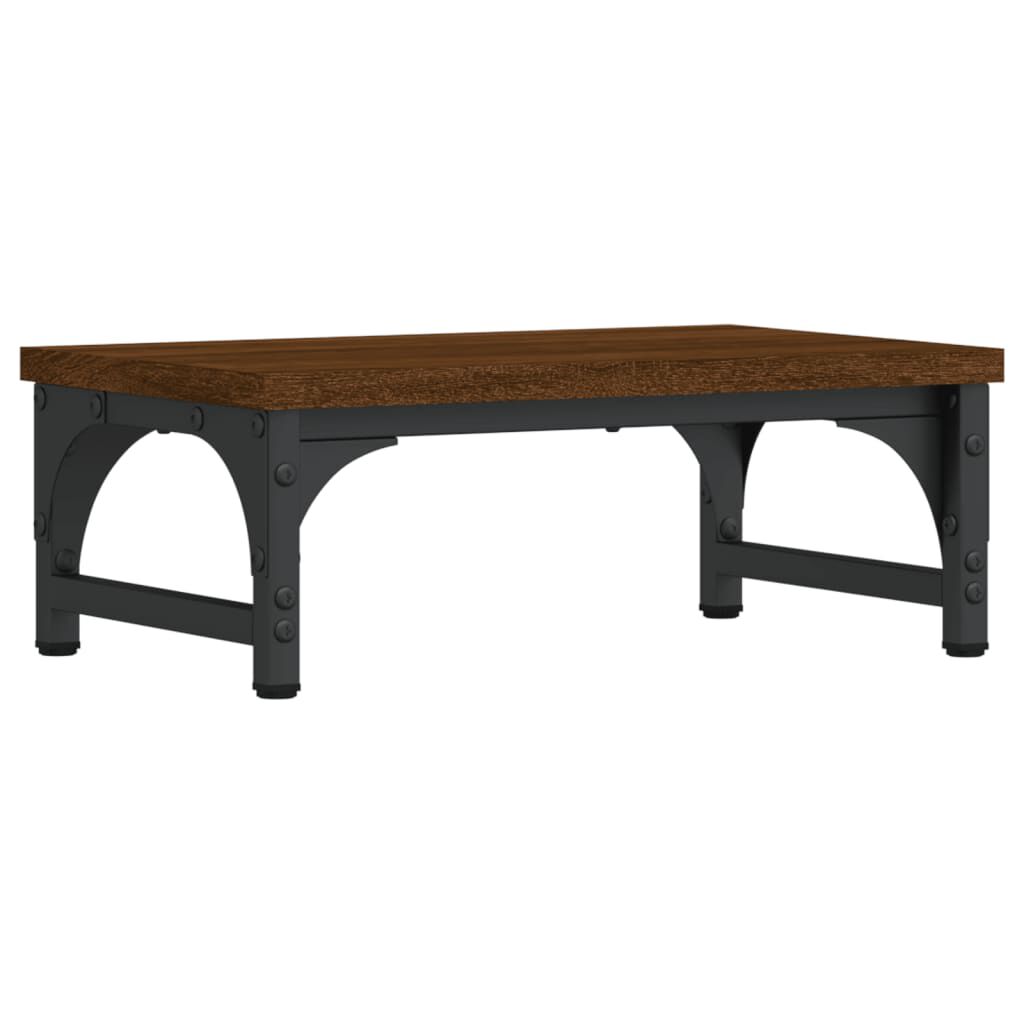 vidaXL Βάση Οθόνης Καφέ Δρυς 37 x 23 x 14 εκ. από Επεξεργασμένο Ξύλο
