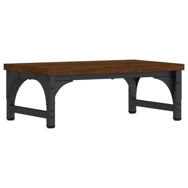 vidaXL Βάση Οθόνης Καφέ Δρυς 37 x 23 x 14 εκ. από Επεξεργασμένο Ξύλο