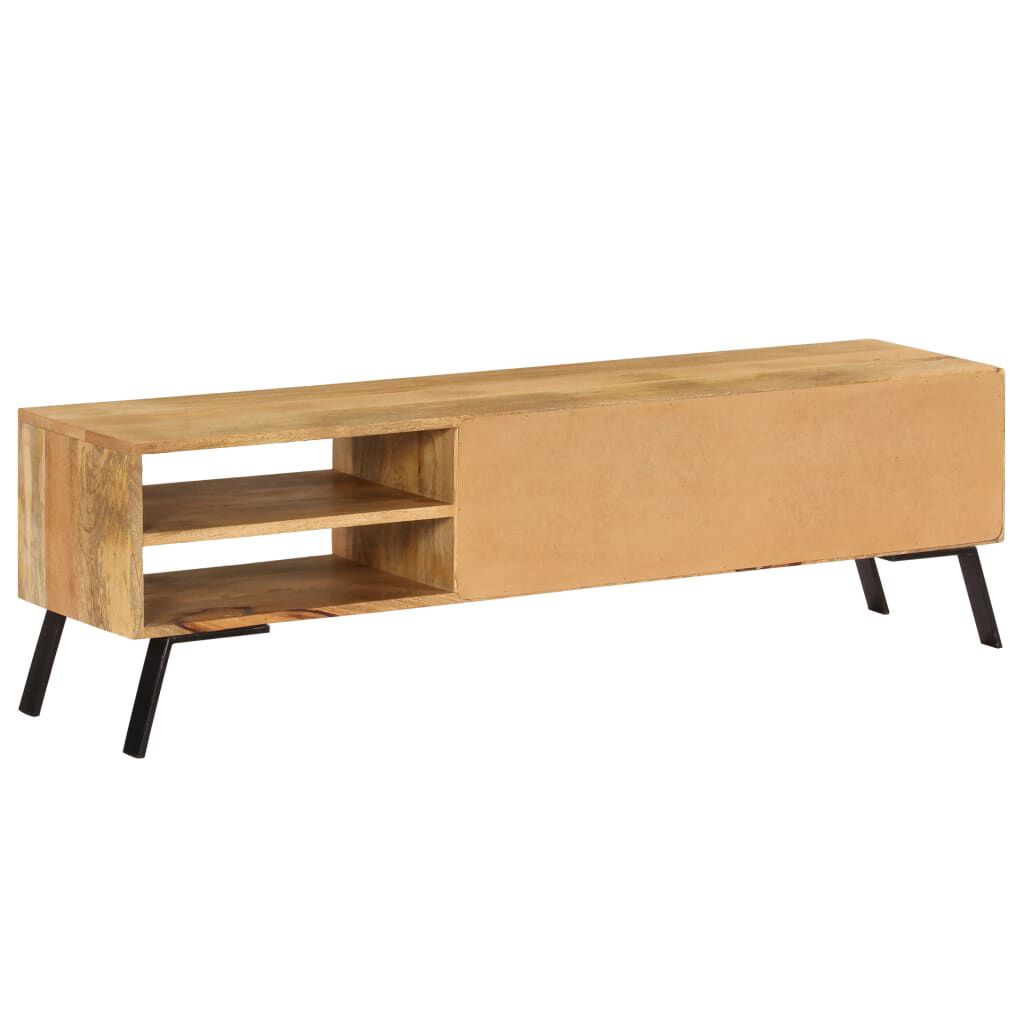vidaXL Έπιπλο Τηλεόρασης 140 x 30 x 40 εκ. από Μασίφ Ξύλο Μάνγκο