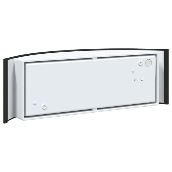 vidaXL Εξωτερικά Φωτιστικά Τοίχου 2 pcs Μαύρο 32 x 10 x 10 εκ