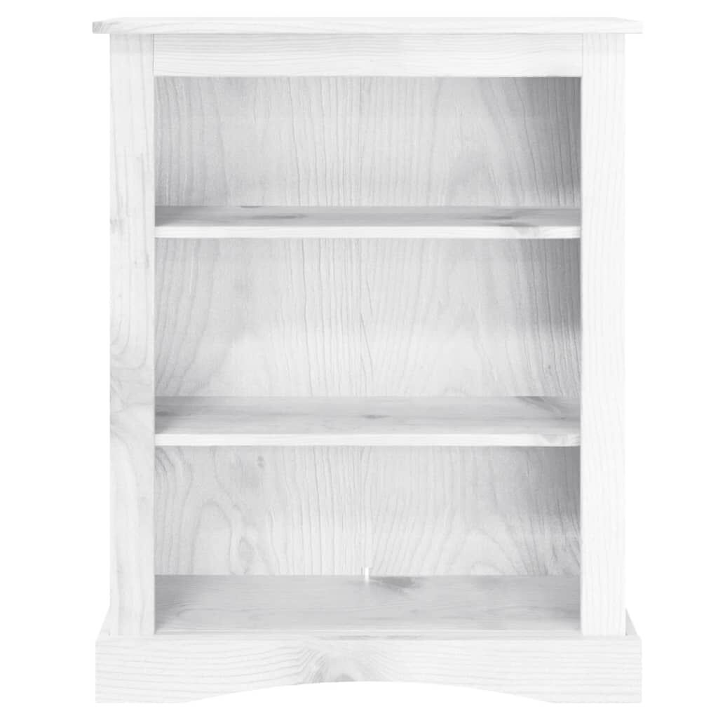 vidaXL Βιβλιοθήκη 30 Επ. Μεξικ. Στιλ Corona Λευκό 81x29x150 εκ.