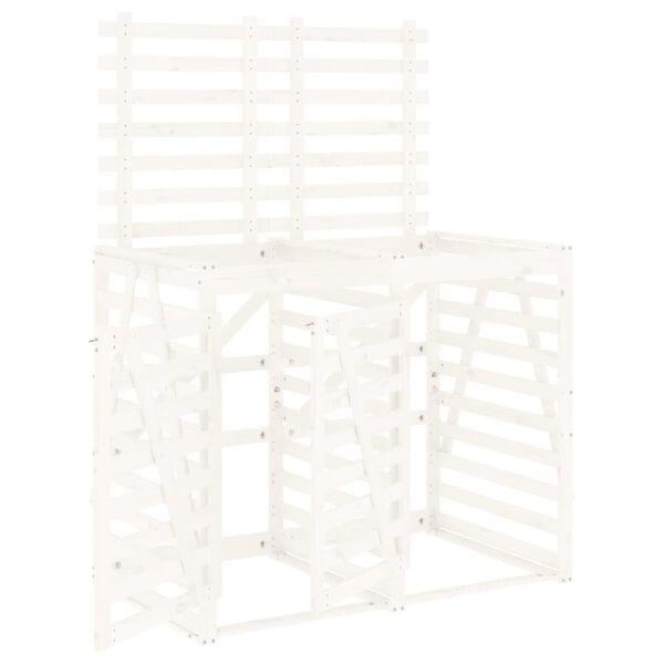 vidaXL &Alpha;&pi;&omicron;&theta;ή&kappa;&epsilon;&upsilon;&sigma;&eta; &Tau;&rho;&omicron;&chi;ή&lambda;&alpha;&tau;&omicron;&upsilon; &Kappa;ά&delta;&omicron;&upsilon; &Delta;&iota;&pi;&lambda;ή &Lambda;&epsilon;&upsilon;&kappa;ή &alpha;&pi;ό &Mu;&alpha;&sigma;ί&phi; &Xi;ύ&lambda;&omicron; &Pi;&epsilon;ύ&kappa;&omicron;&upsilon;