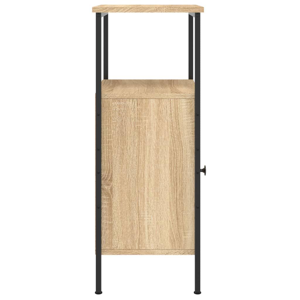 vidaXL Κομοδίνο Sonoma Δρυς 41 x 31 x 80 εκ. από Επεξεργασμένο Ξύλο