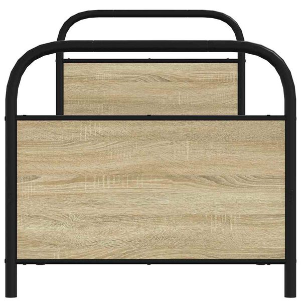 vidaXL Πλαίσιο Κρεβατιού Χωρ. Στρώμα Sonoma Δρυς 80x200εκ Επεξ. Ξύλο