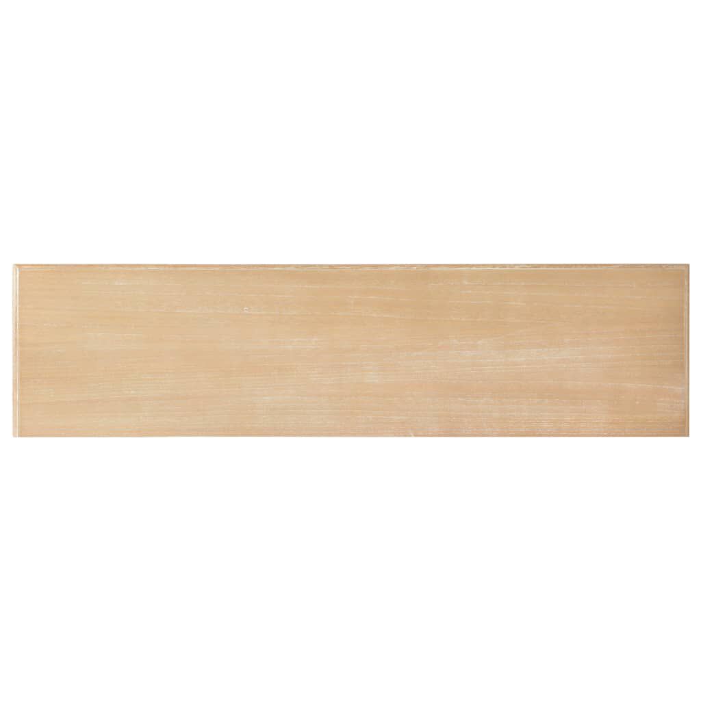 vidaXL Τραπέζι Κονσόλα Λευκό 120 x 30 x 76 εκ. από MDF