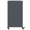 vidaXL Ντουλάπι Ανθρακί 100,5x39x72 εκ. από Χάλυβα