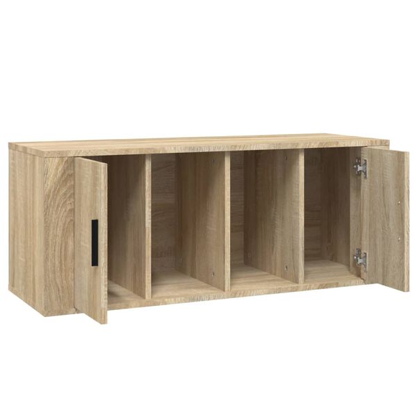 vidaXL Έπιπλο Τηλεόρασης Sonoma Δρυς 100x35x40 εκ. Επεξ. Ξύλο