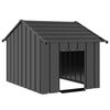vidaXL &Sigma;&pi;&iota;&tau;ά&kappa;&iota; &sigma;&kappa;ύ&lambda;&omicron;&upsilon; &mu;&epsilon; &omicron;&rho;&omicron;&phi;ή 83x130x85 cm &Gamma;&alpha;&lambda;&beta;&alpha;&nu;&iota;&sigma;&mu;έ&nu;&omicron;&sigmaf; &chi;ά&lambda;&upsilon;&beta;&alpha;&sigmaf;
