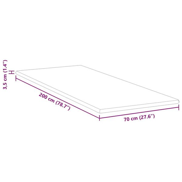 vidaXL Στρώματα Λευκό 70 x 200 cm 100% ύφασμα πολυεστέρα με τζακάρ