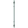 vidaXL Πίσω Πάνελ Κουζίνας Μαύρο 100 x 40 cm σκληρυμένο γυαλί