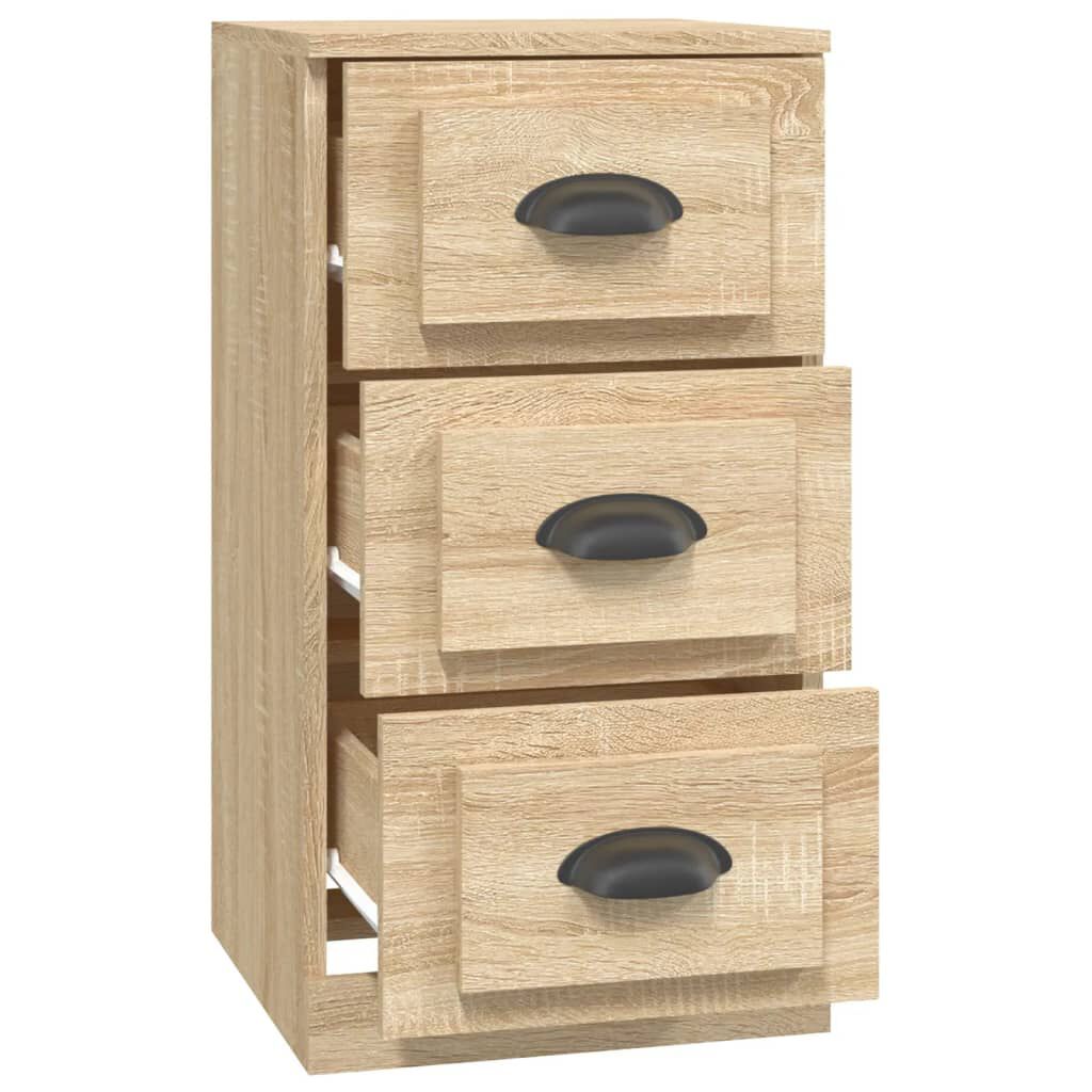 vidaXL Μπουφές Sonoma Δρυς 36x35,5x67,5 εκ. από Επεξεργασμένο Ξύλο