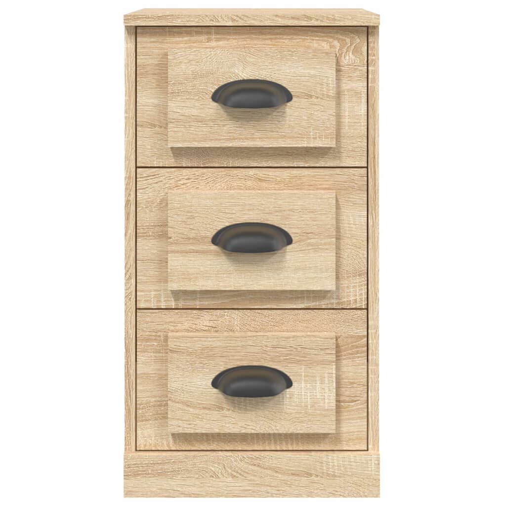 vidaXL Μπουφές Sonoma Δρυς 36x35,5x67,5 εκ. από Επεξεργασμένο Ξύλο